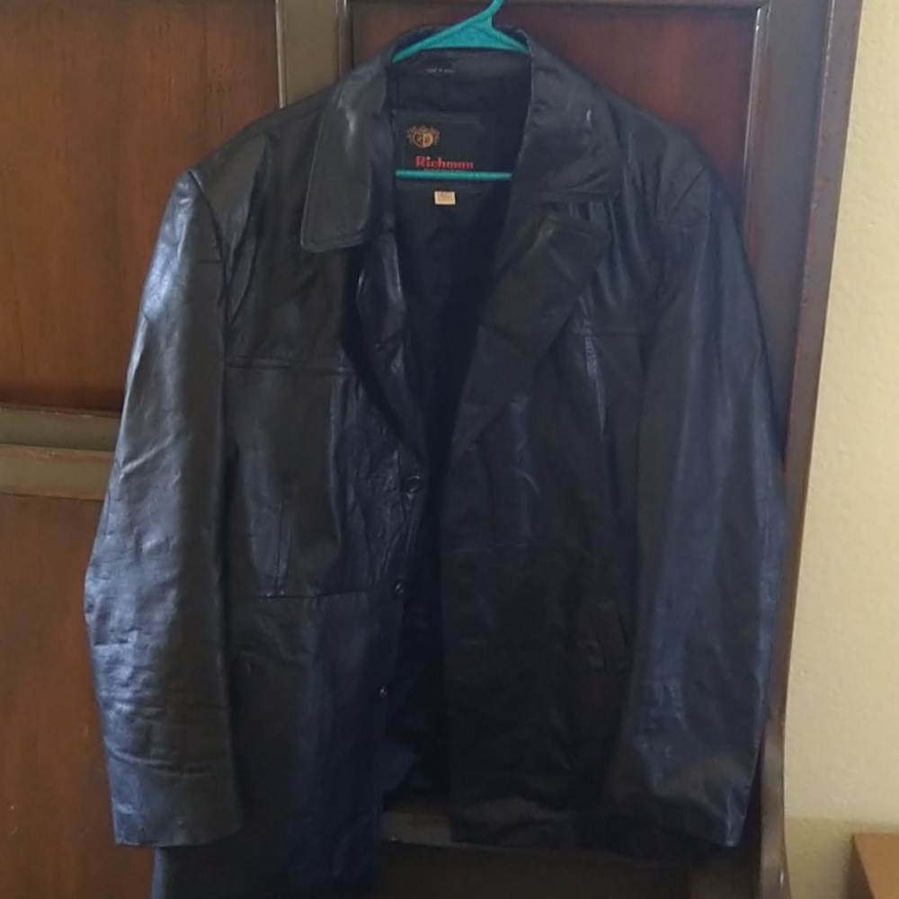Vintage Richman Brothers leather jacket